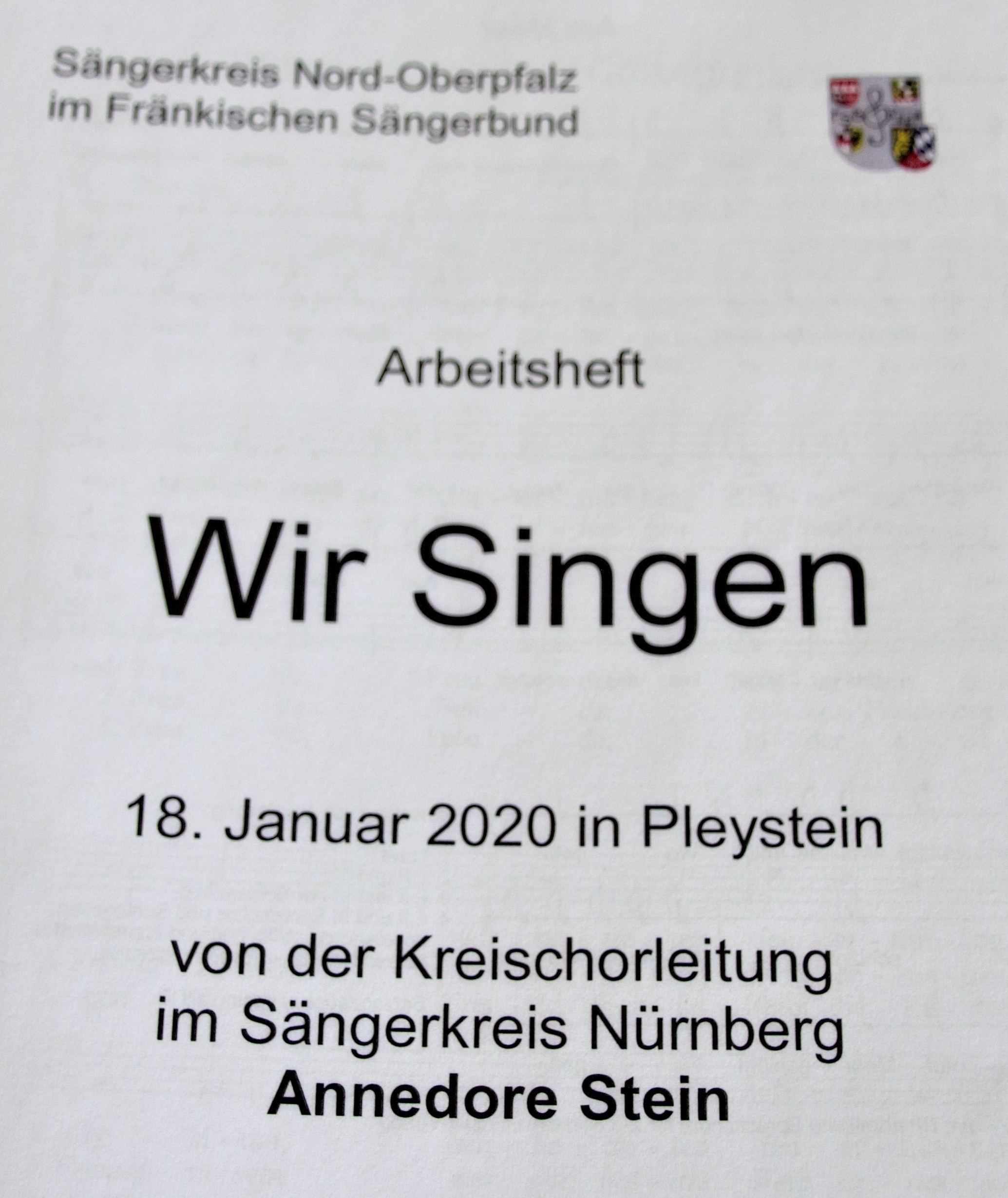 Chortag in Pleystein 2020